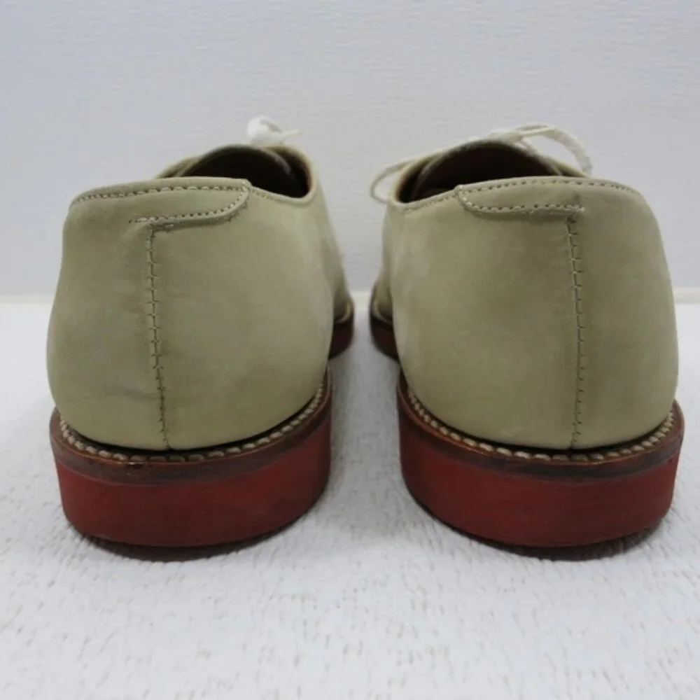 Walk-Over Nubuck Leather Casual Dress Vintage Men's Footwear Oxfords sz 10 C/A